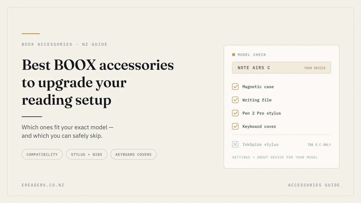 Best BOOX Accessories