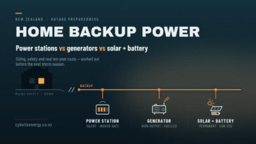 Power Station vs Generator vs Solar