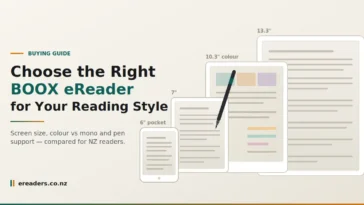 Right BOOX eReader for Your Reading Style