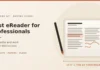 Best eReader for Professionals