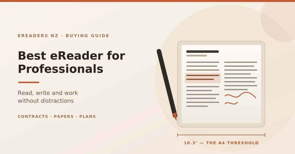 Best eReader for Professionals