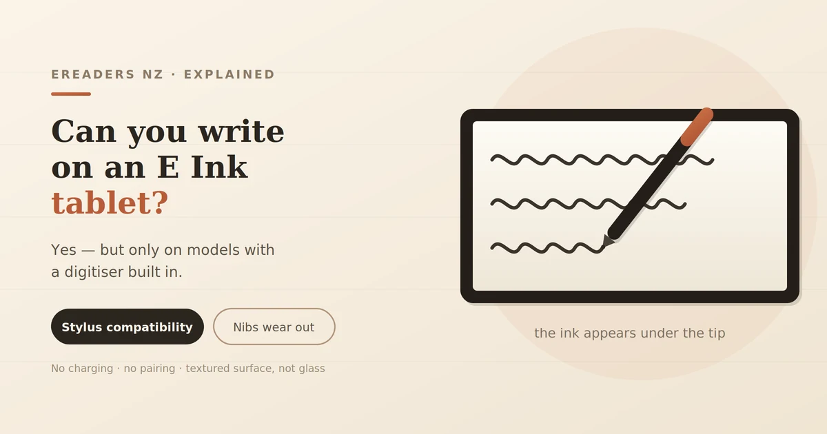 E Ink Tablet