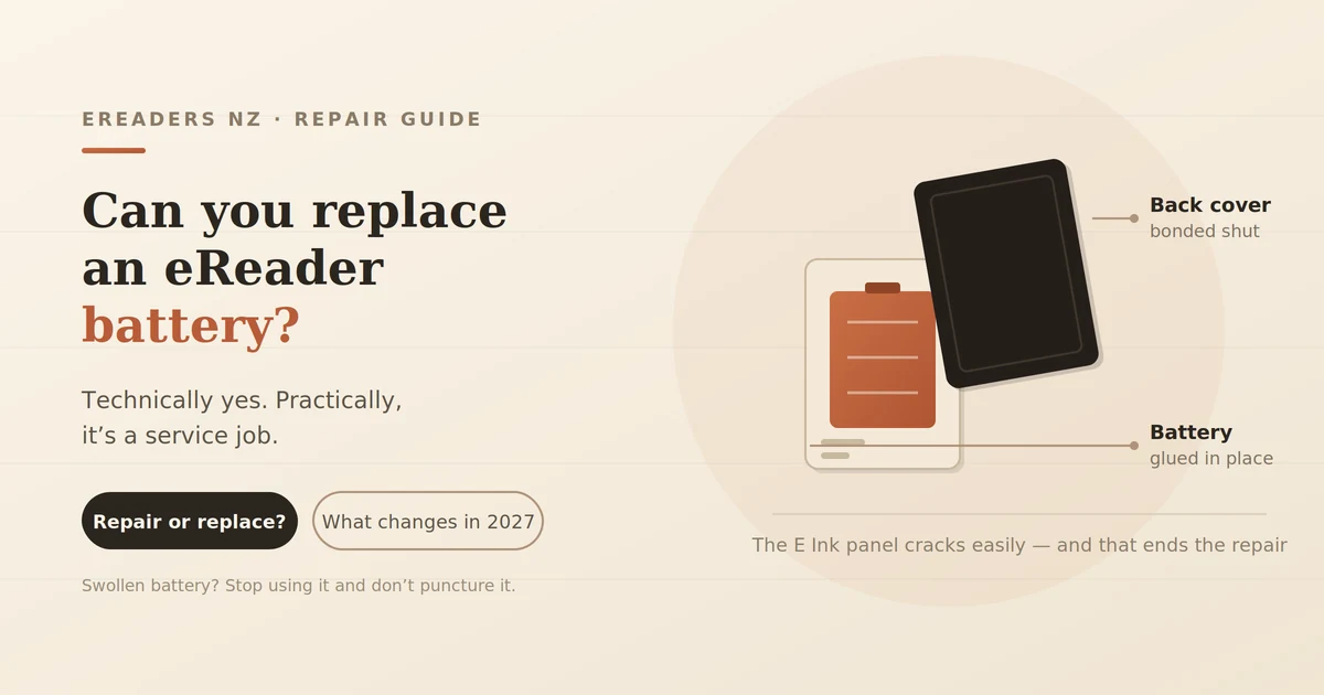 Can You Replace an eReader Battery?