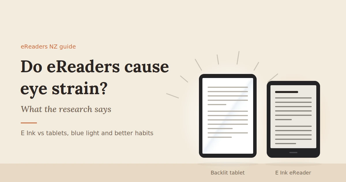 Do eReaders Cause Eye Strain