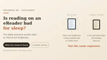Is Reading on an eReader Bad for Sleep?
